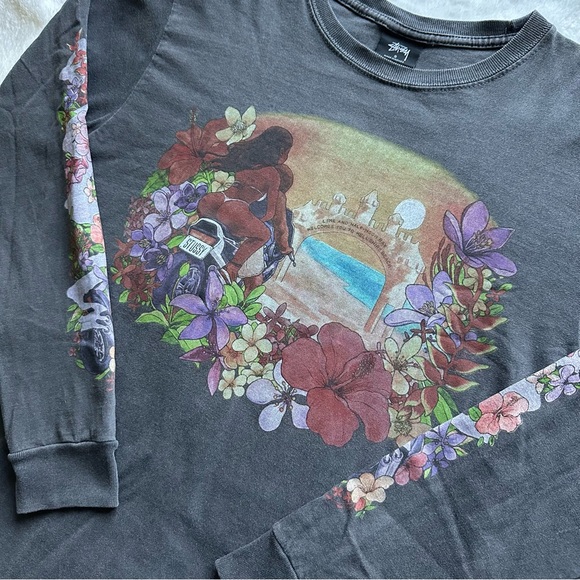 Stüssy Hellshire Beach Half-Moon Bay T-Shirt 🌺 - Picture 4 of 8